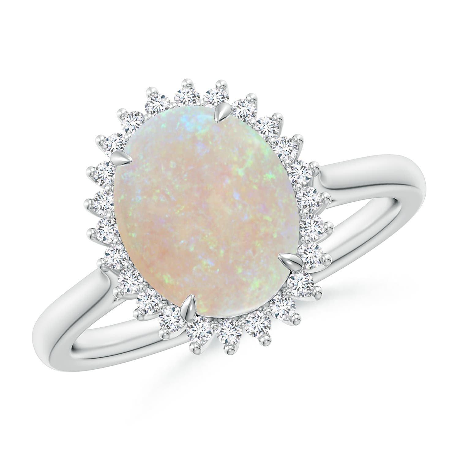 AA - Opal / 1.64 CT / 14 KT White Gold