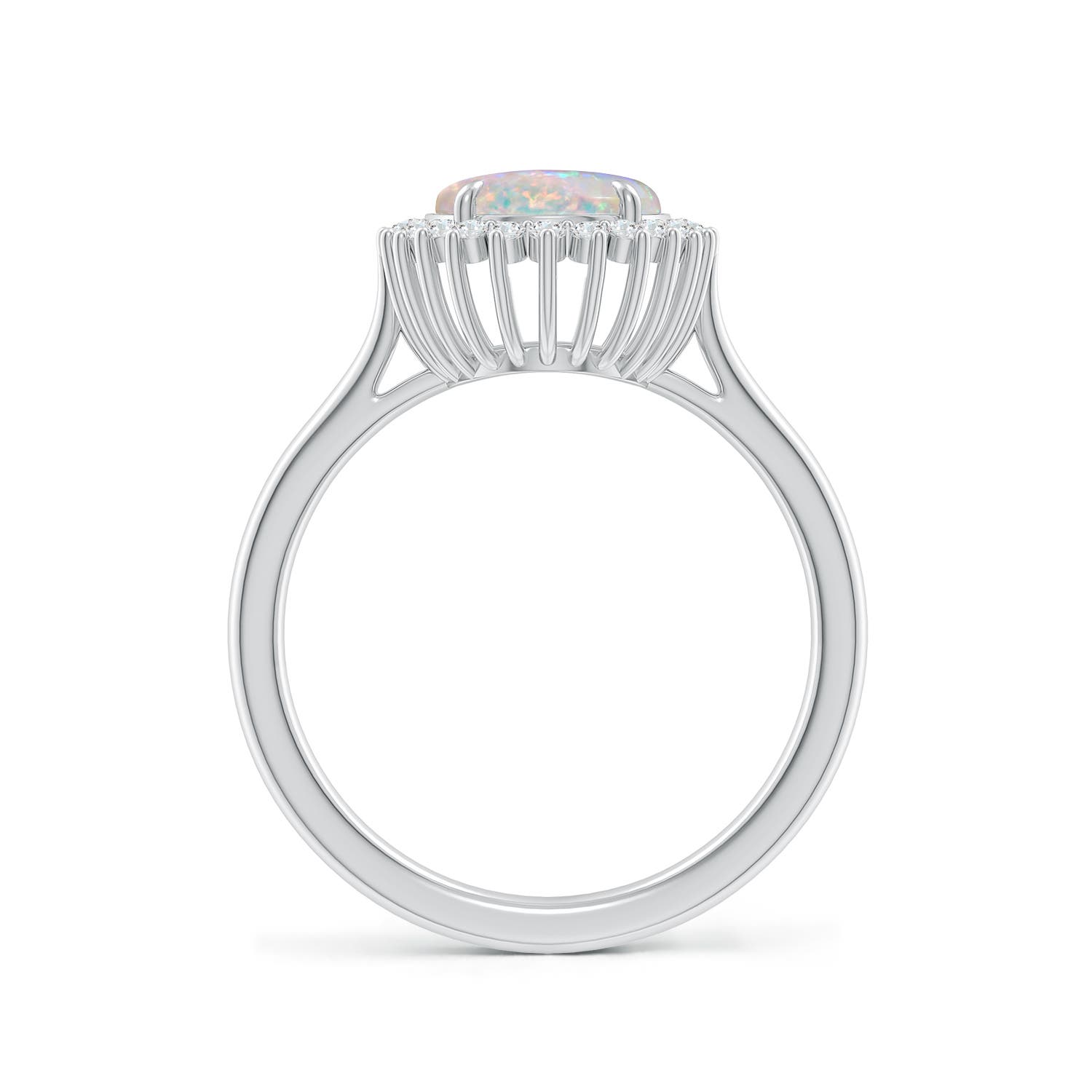 AAAA - Opal / 1.64 CT / 14 KT White Gold