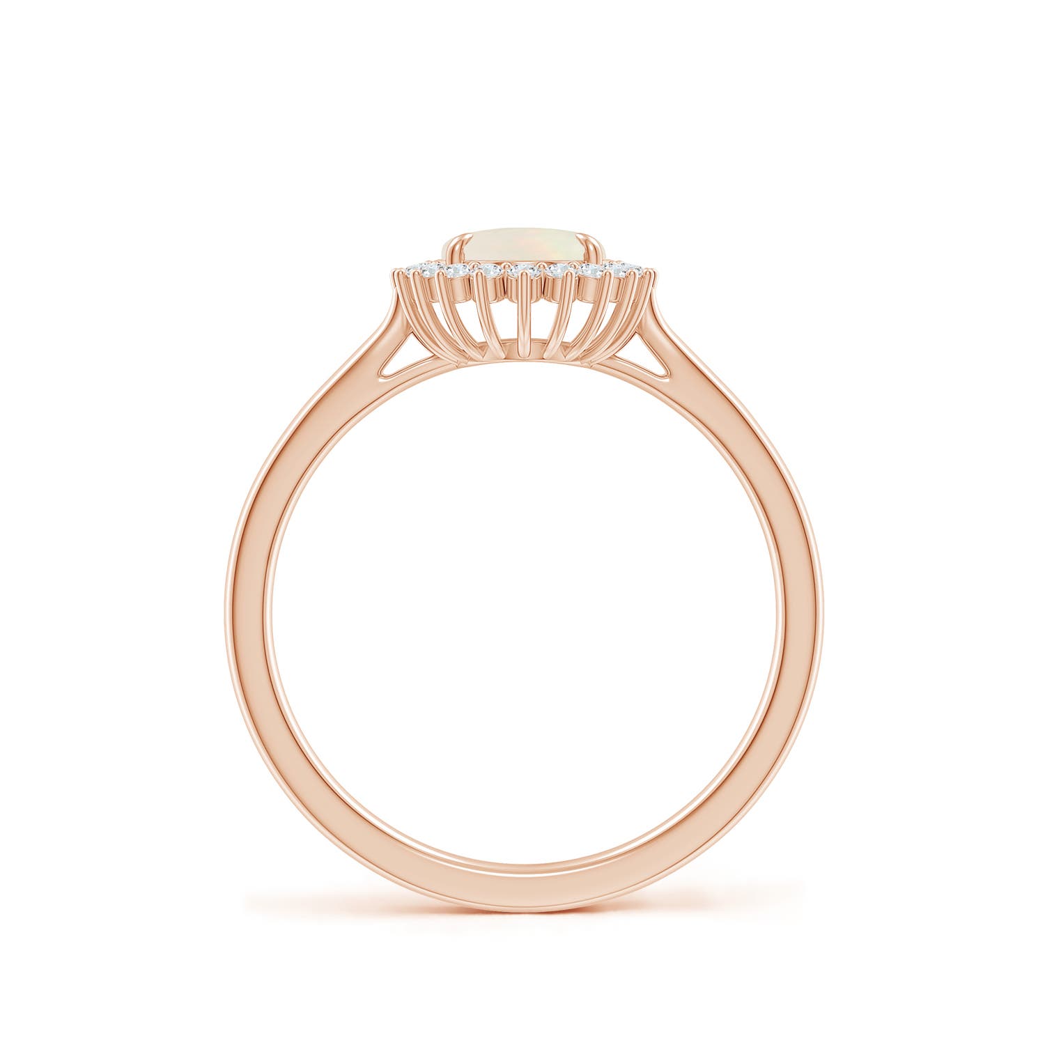 A - Opal / 0.96 CT / 14 KT Rose Gold