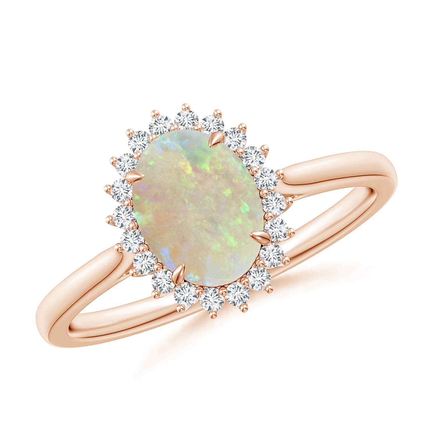 AAA - Opal / 0.96 CT / 14 KT Rose Gold