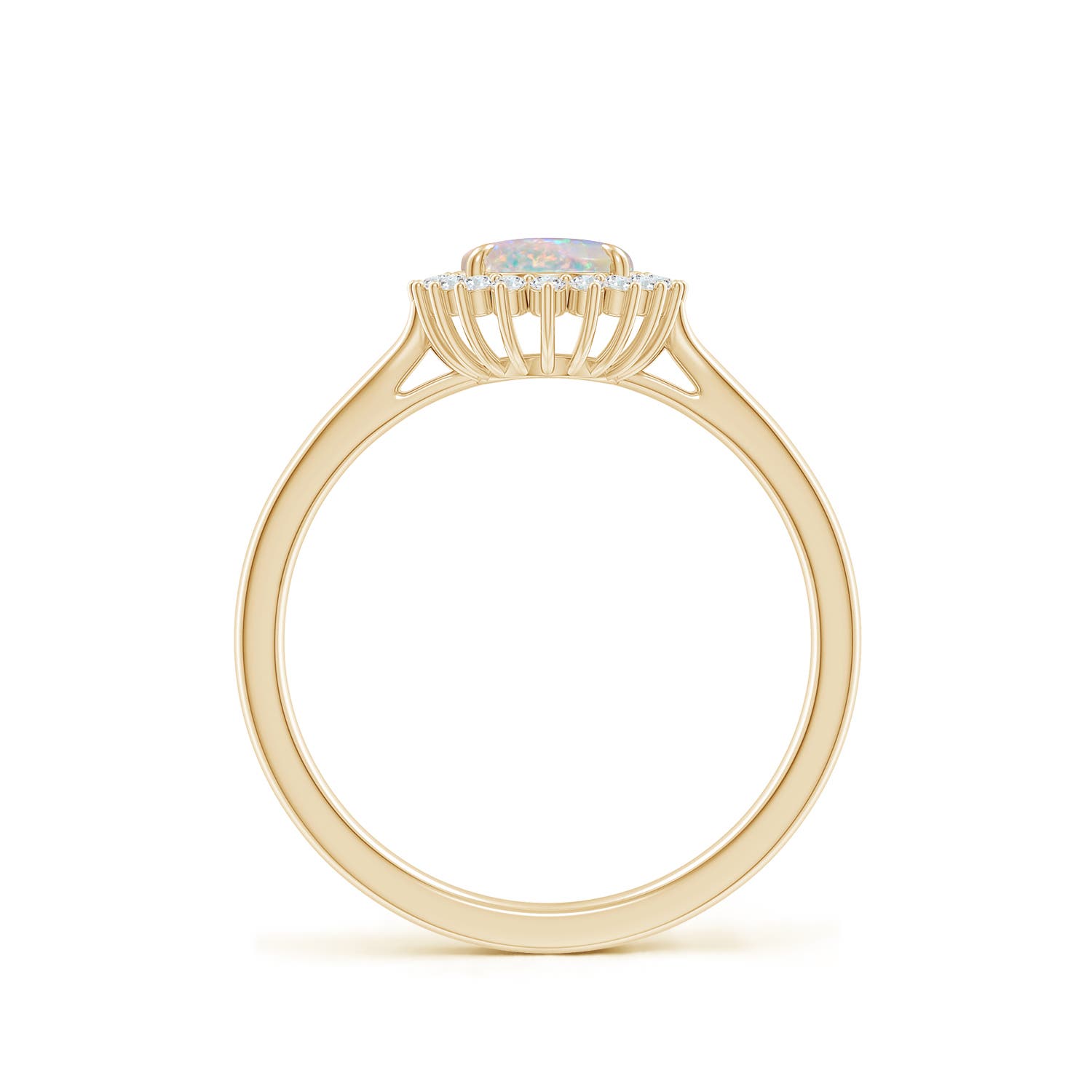 AAAA - Opal / 0.96 CT / 14 KT Yellow Gold