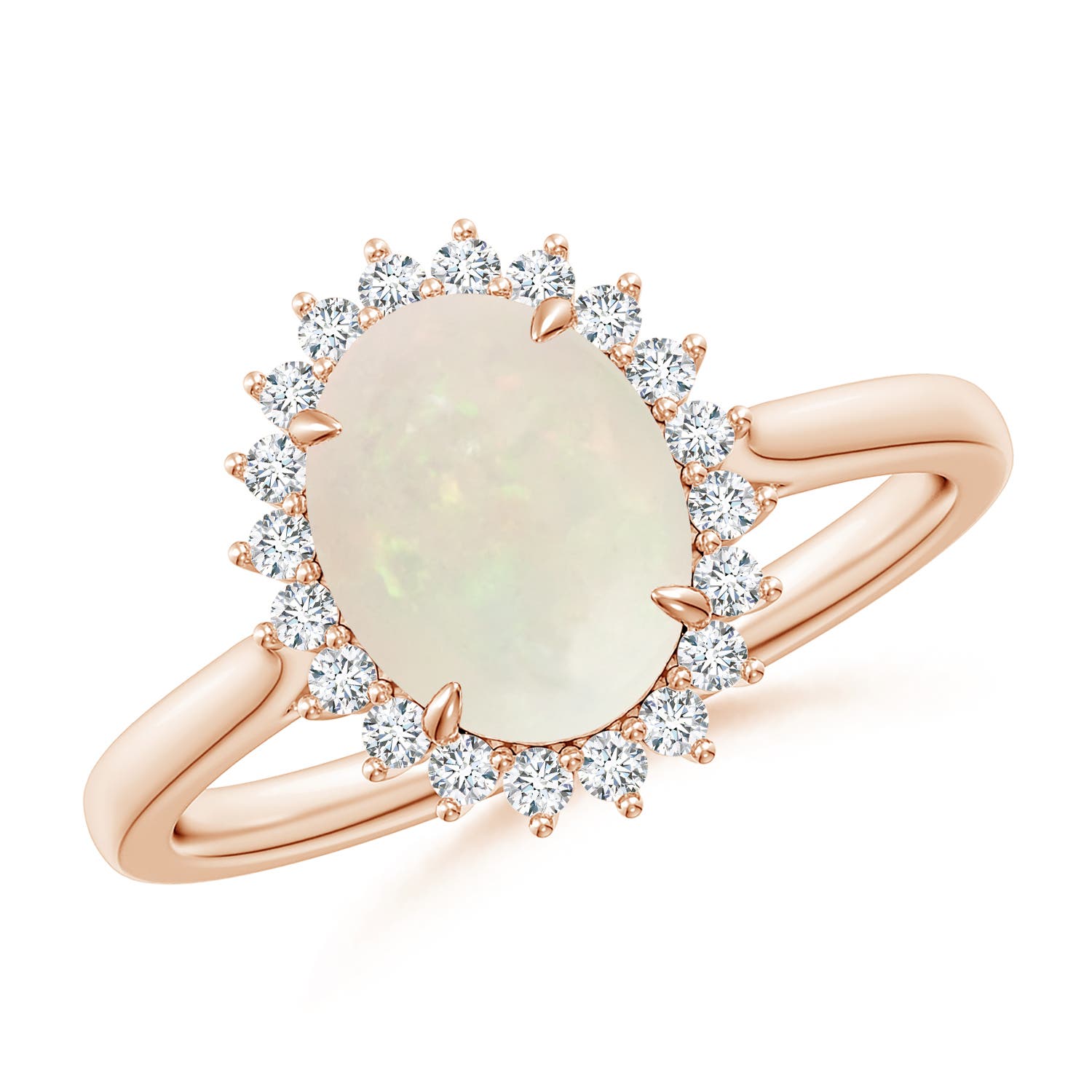 A - Opal / 1.26 CT / 14 KT Rose Gold