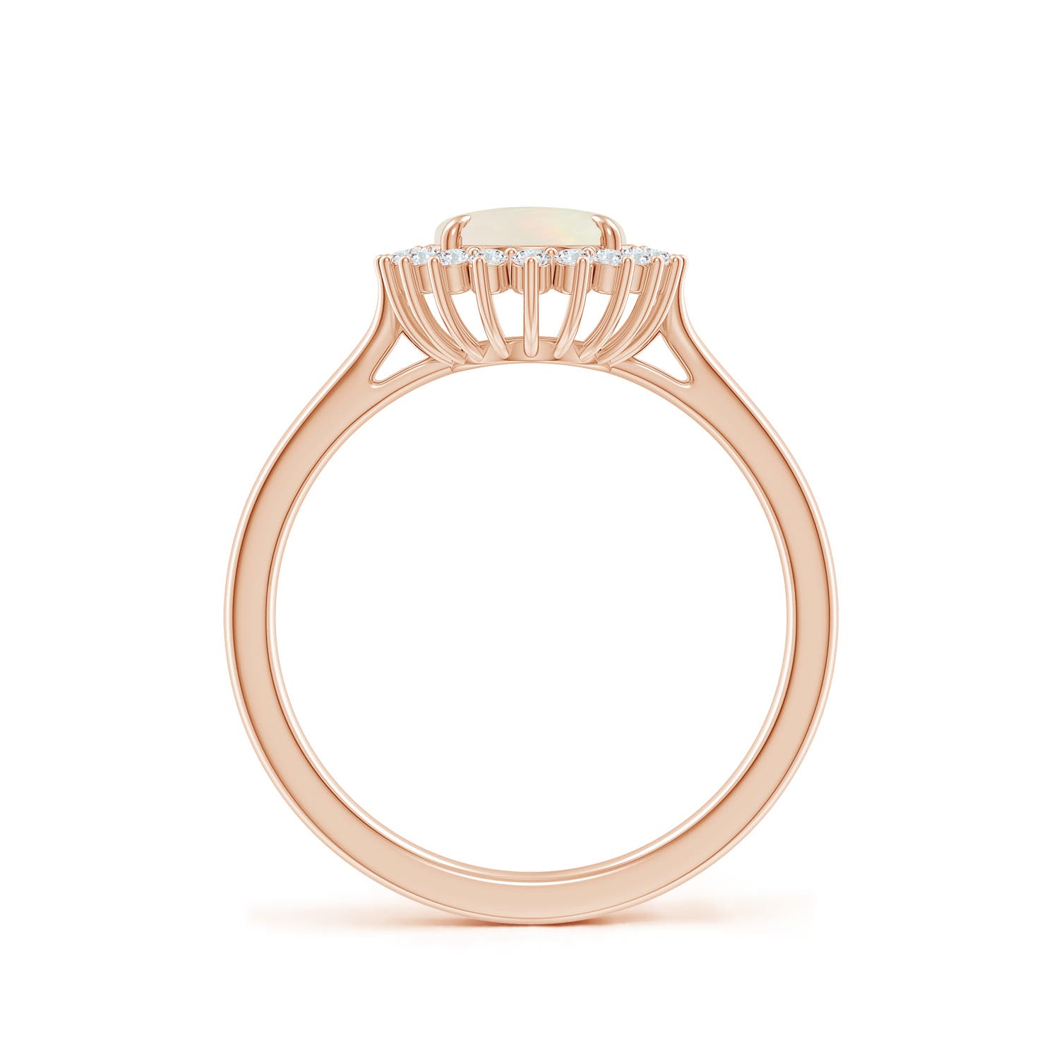 A - Opal / 1.26 CT / 14 KT Rose Gold