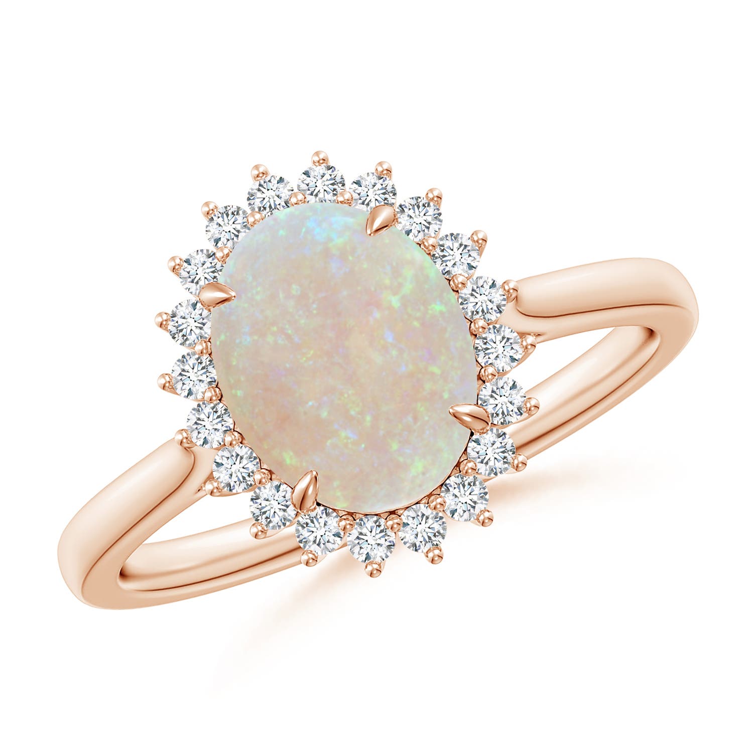 AA - Opal / 1.26 CT / 14 KT Rose Gold