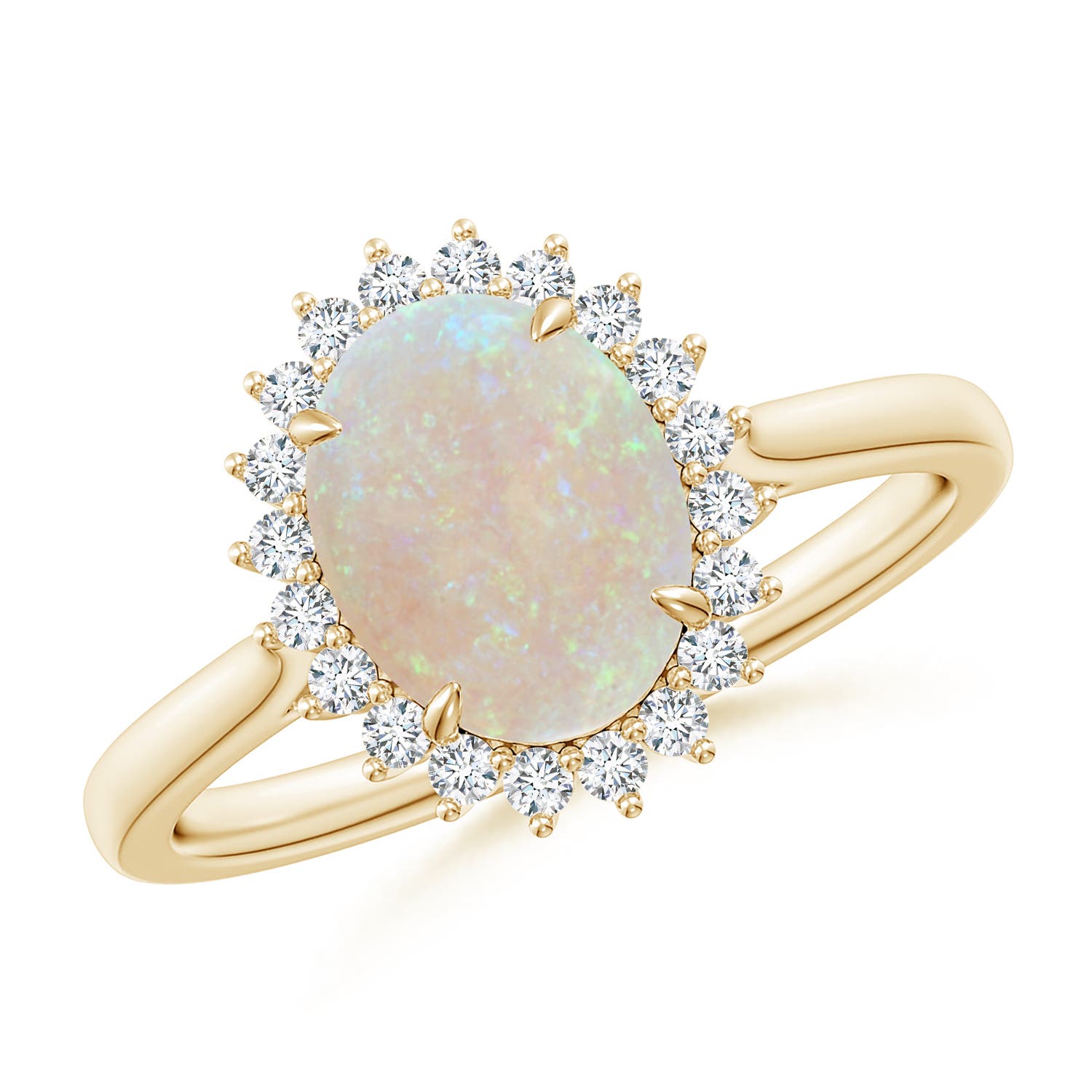 AA - Opal / 1.26 CT / 14 KT Yellow Gold