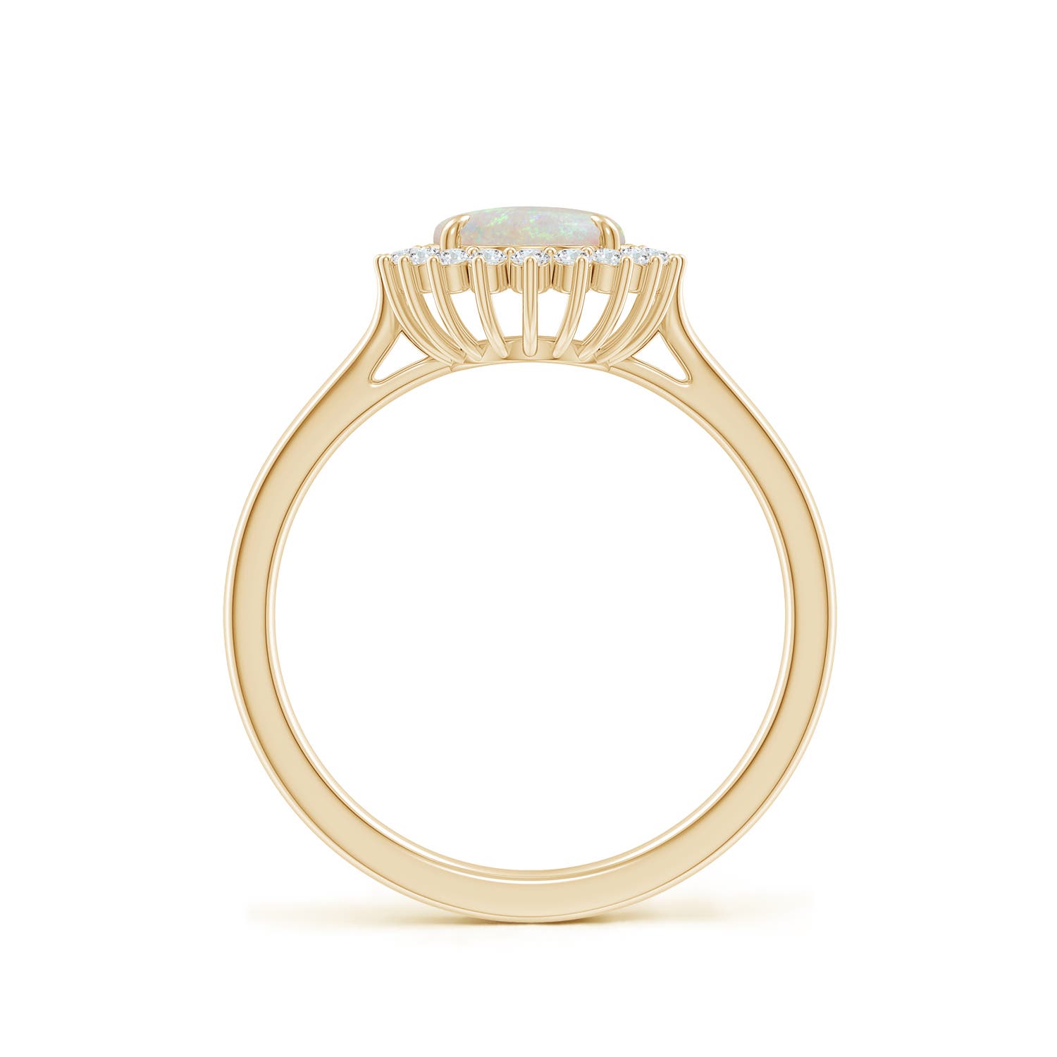 AA - Opal / 1.26 CT / 14 KT Yellow Gold