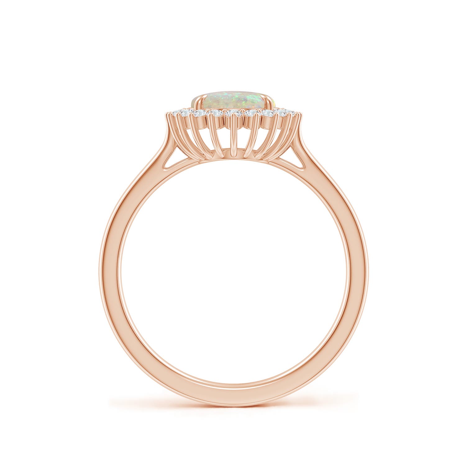 AAA - Opal / 1.26 CT / 14 KT Rose Gold