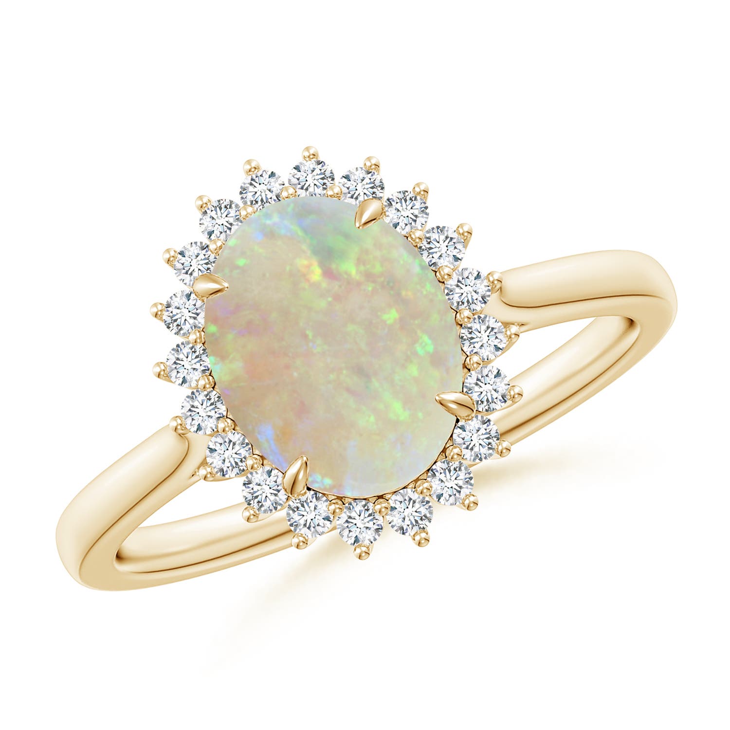 AAA - Opal / 1.26 CT / 14 KT Yellow Gold