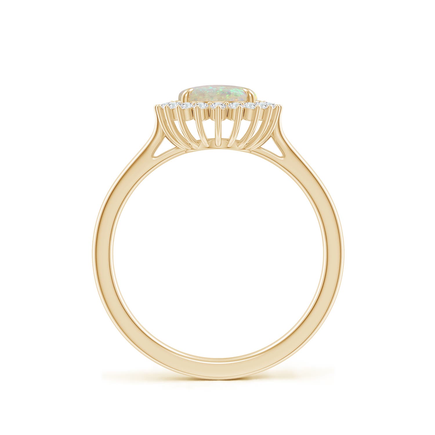 AAA - Opal / 1.26 CT / 14 KT Yellow Gold