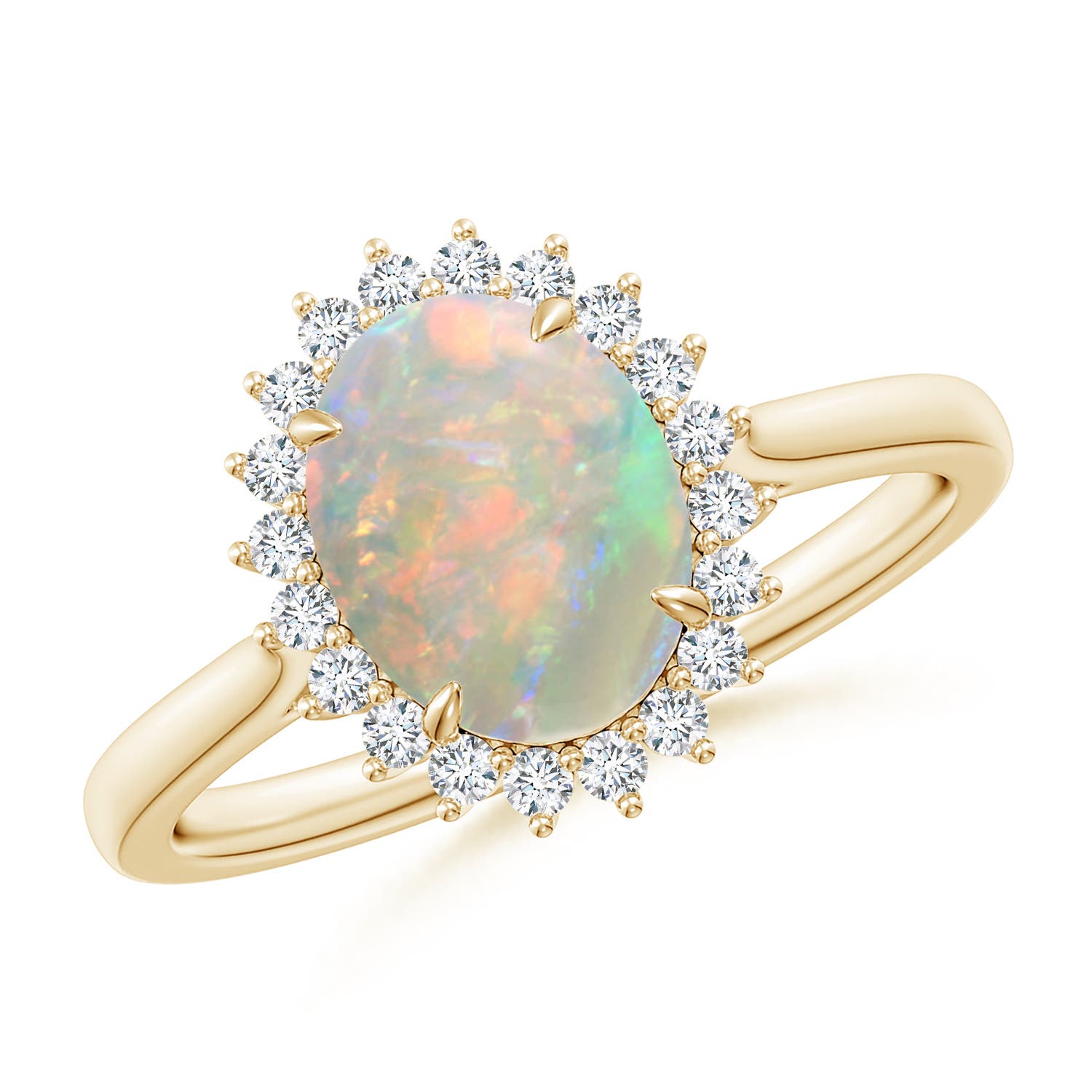 AAAA - Opal / 1.26 CT / 14 KT Yellow Gold