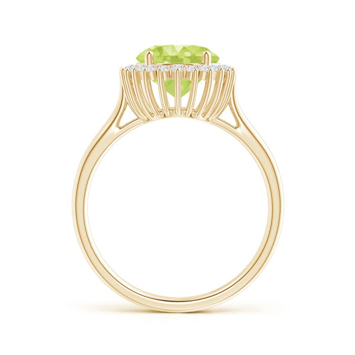 A - Peridot / 2.79 CT / 14 KT Yellow Gold