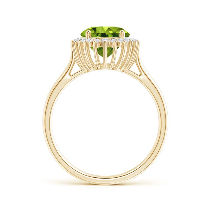 AAAA - Peridot / 2.79 CT / 14 KT Yellow Gold