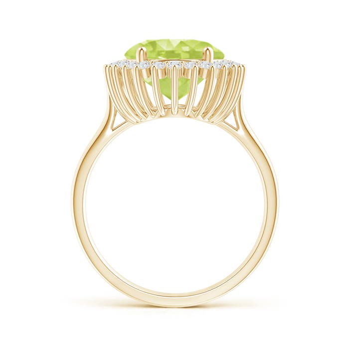 A - Peridot / 5.14 CT / 14 KT Yellow Gold