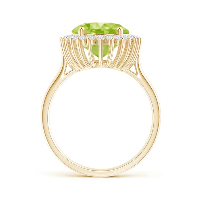 AA - Peridot / 5.14 CT / 14 KT Yellow Gold