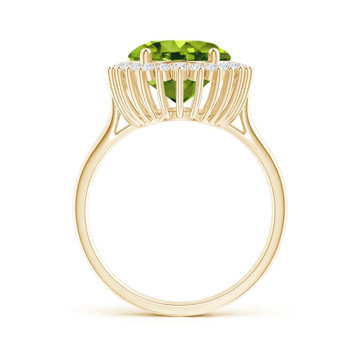 AAAA - Peridot / 5.14 CT / 14 KT Yellow Gold