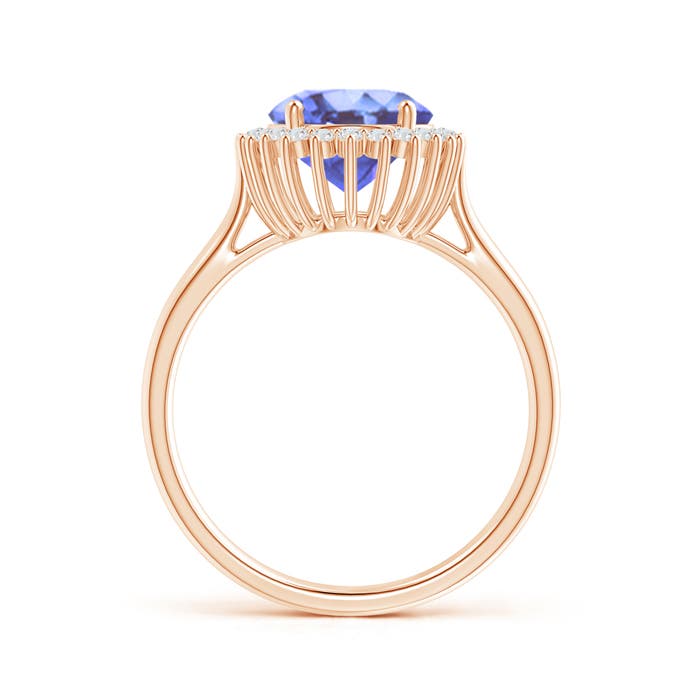 A - Tanzanite / 3.09 CT / 14 KT Rose Gold