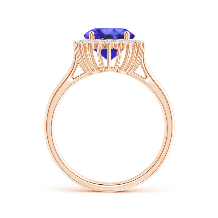 AA - Tanzanite / 3.09 CT / 14 KT Rose Gold