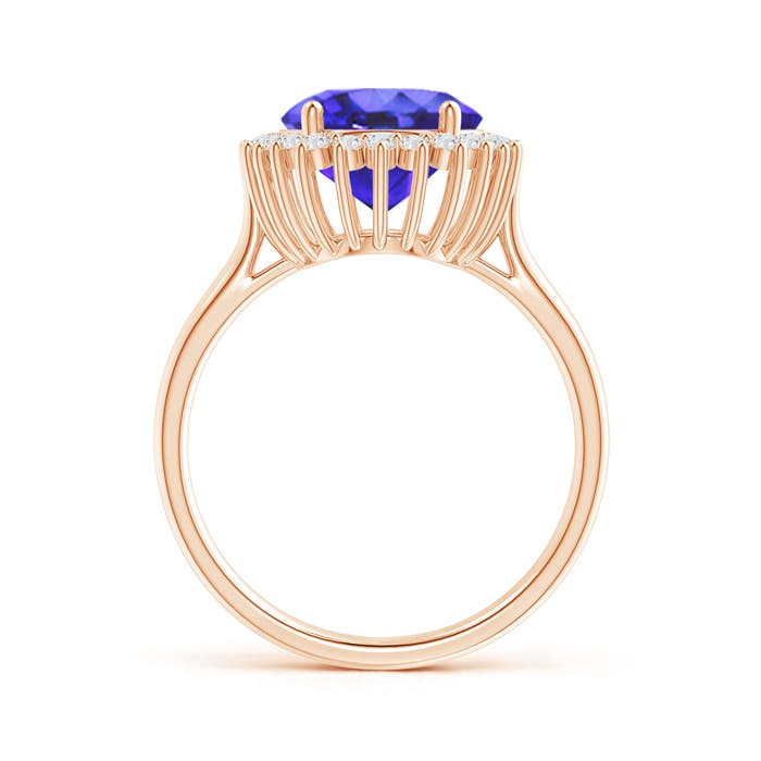 AA - Tanzanite / 3.74 CT / 14 KT Rose Gold