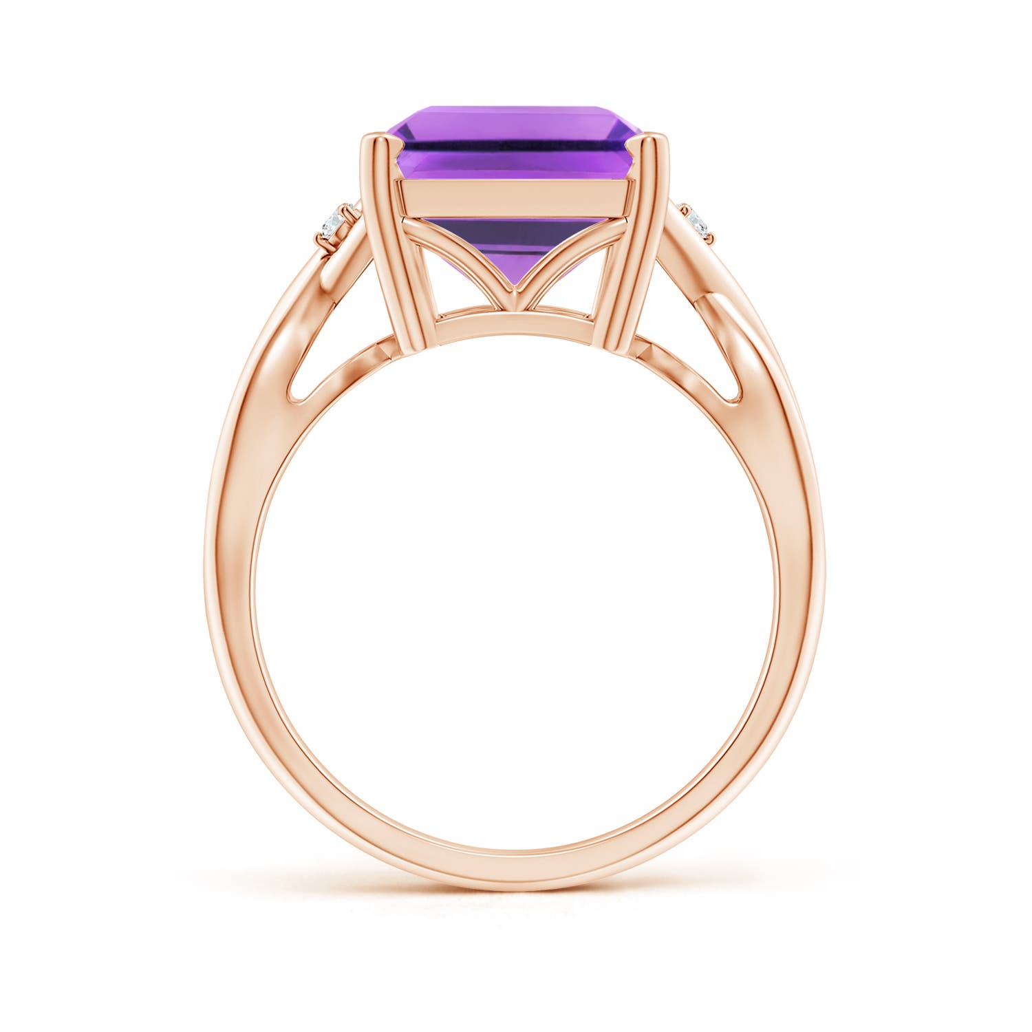 AA - Amethyst / 6.53 CT / 14 KT Rose Gold