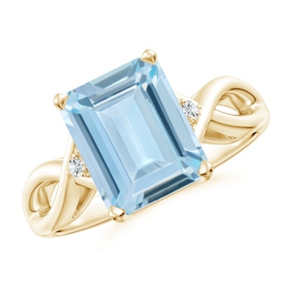 Emerald Cut AA Aquamarine