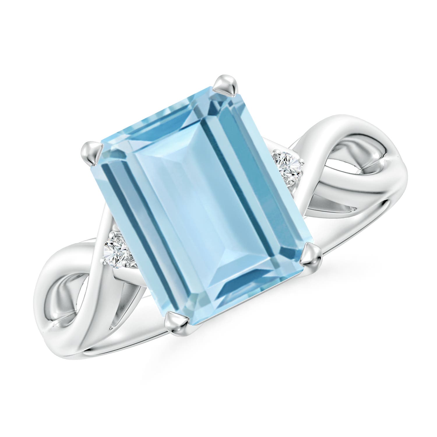 Aquamarine statement sale rings