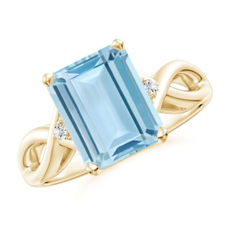 Emerald Cut AAA Aquamarine