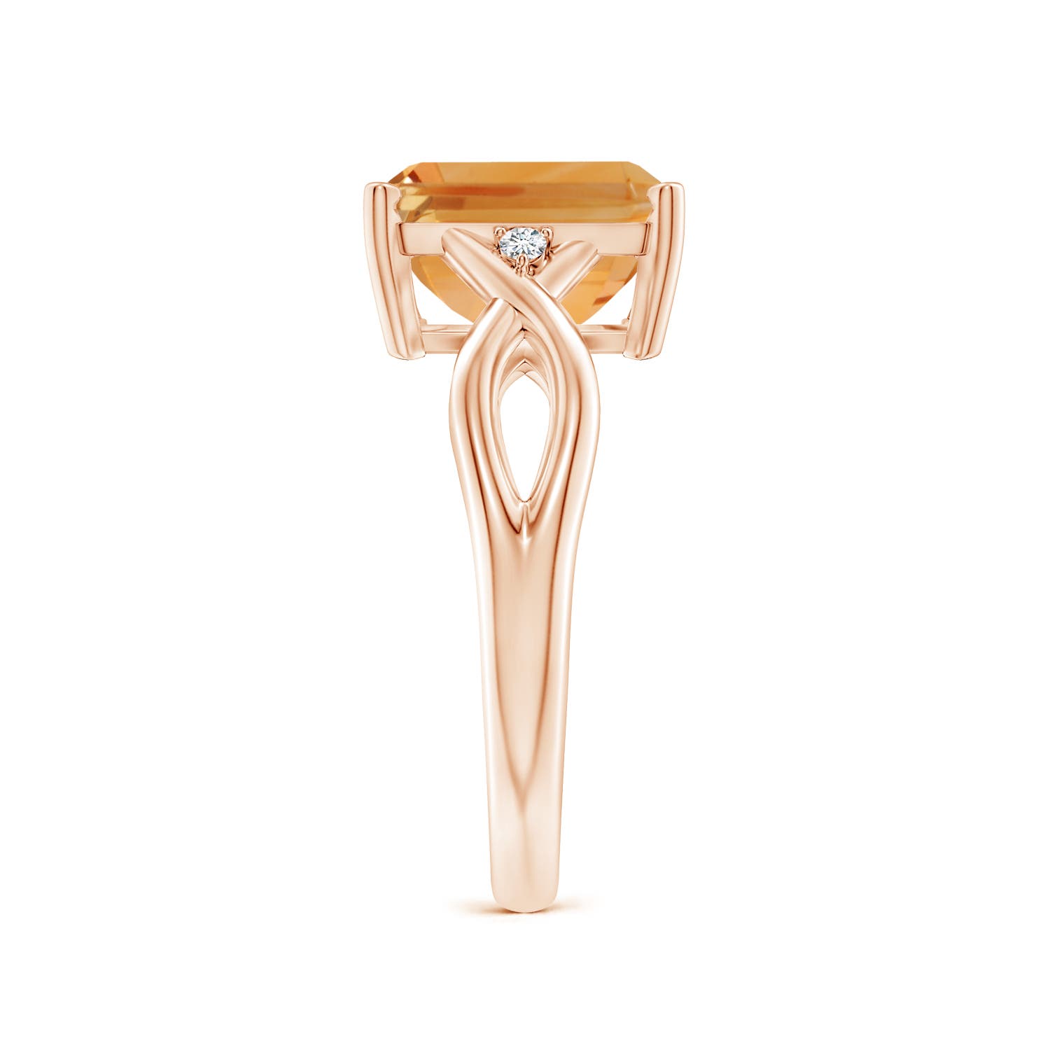 A - Citrine / 3.13 CT / 14 KT Rose Gold