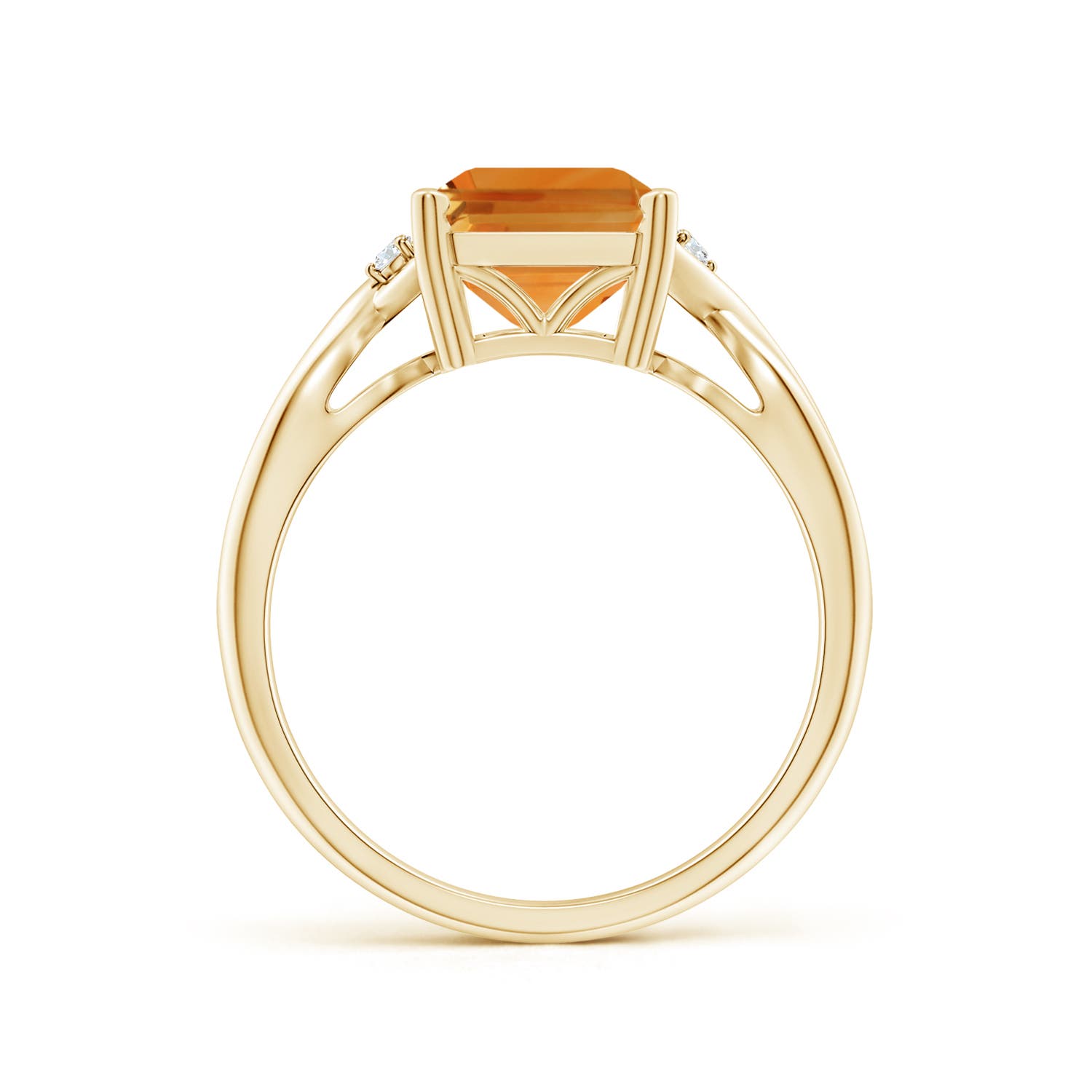 AA - Citrine / 3.13 CT / 14 KT Yellow Gold