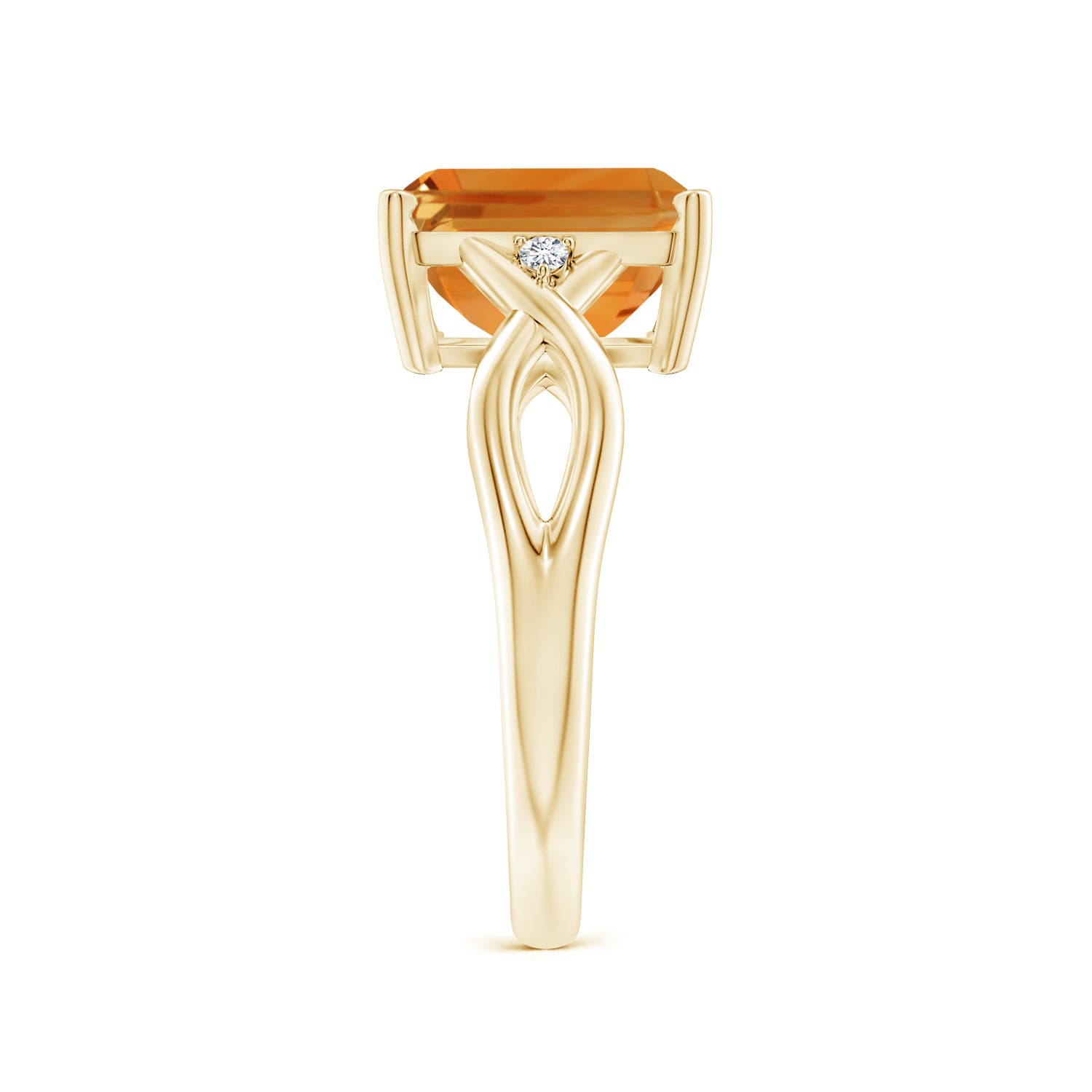 AA - Citrine / 3.13 CT / 14 KT Yellow Gold