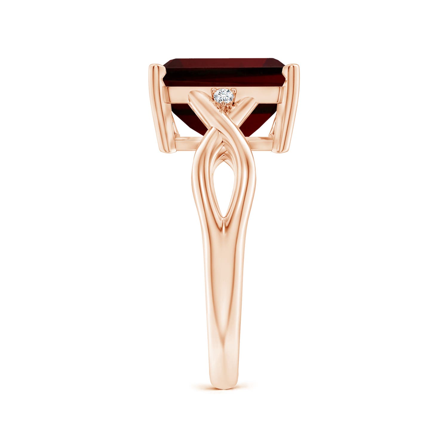 AA - Garnet / 5.53 CT / 14 KT Rose Gold