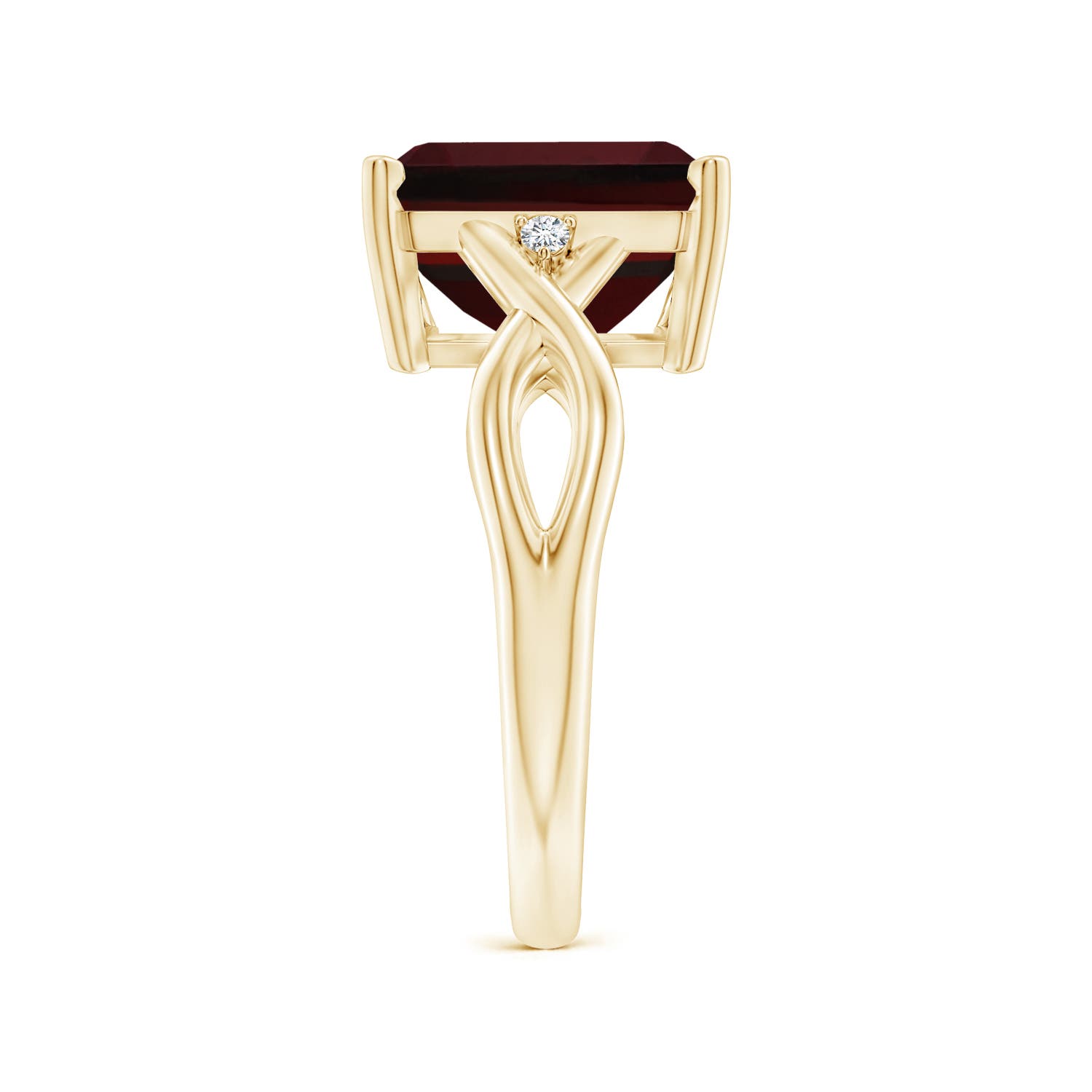 AAA - Garnet / 5.53 CT / 14 KT Yellow Gold