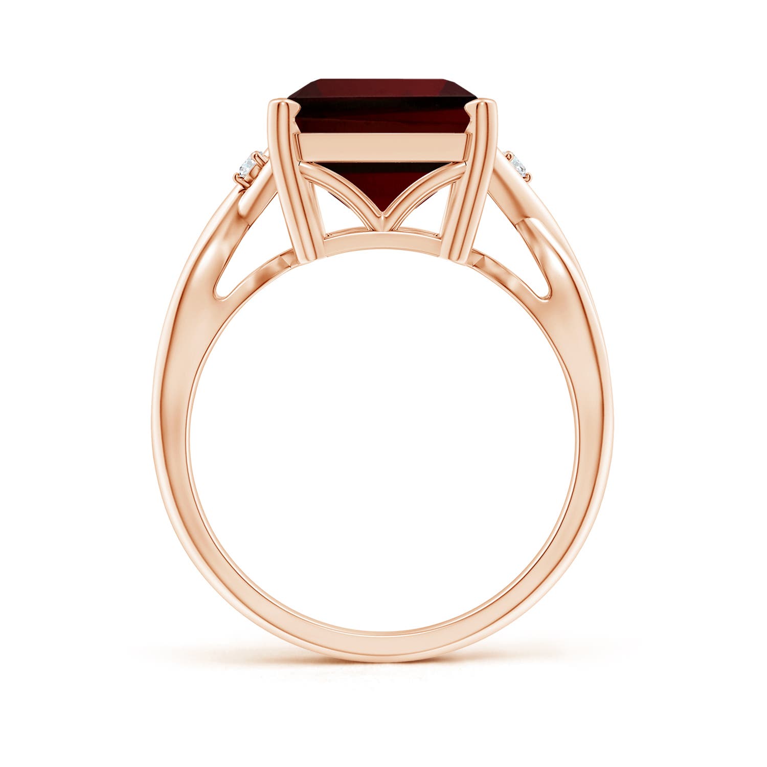 AA - Garnet / 8.53 CT / 14 KT Rose Gold