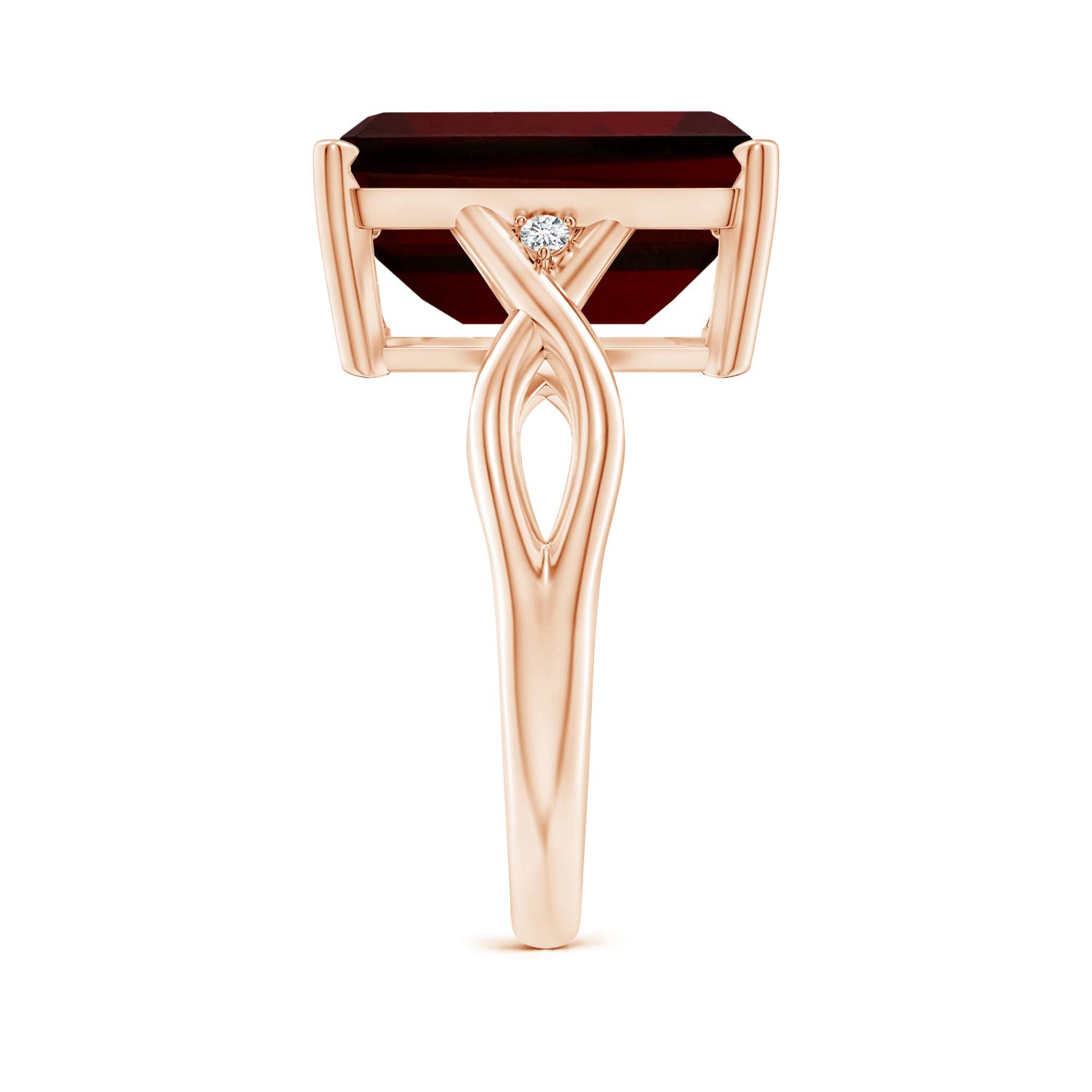 AA - Garnet / 8.53 CT / 14 KT Rose Gold