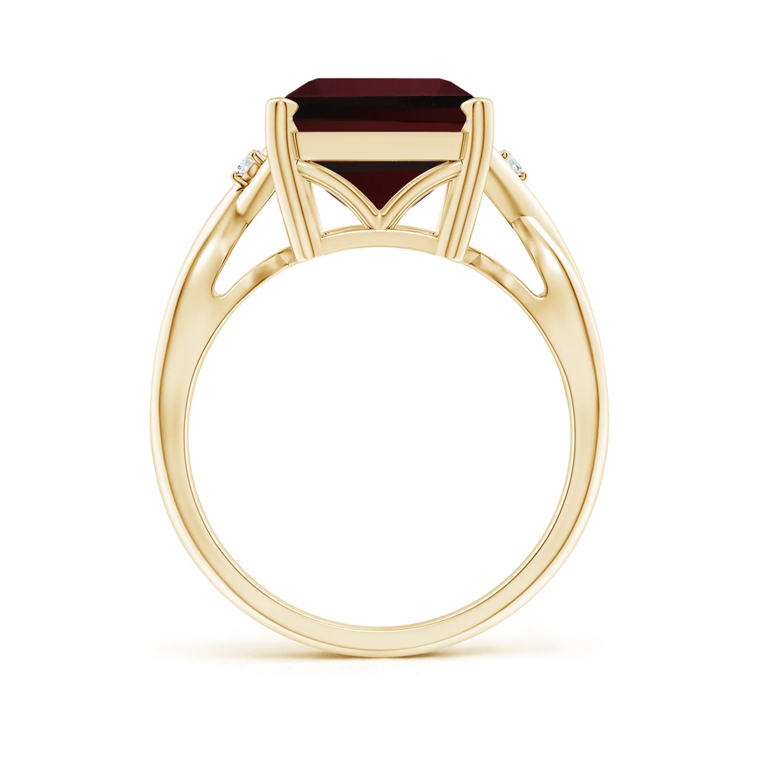 AAA - Garnet / 8.53 CT / 14 KT Yellow Gold