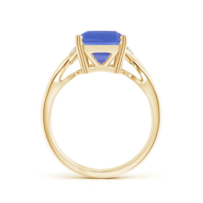 AA - Tanzanite / 3.18 CT / 14 KT Yellow Gold