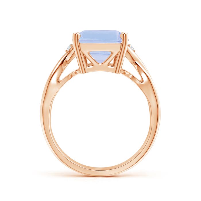 A - Tanzanite / 5.43 CT / 14 KT Rose Gold