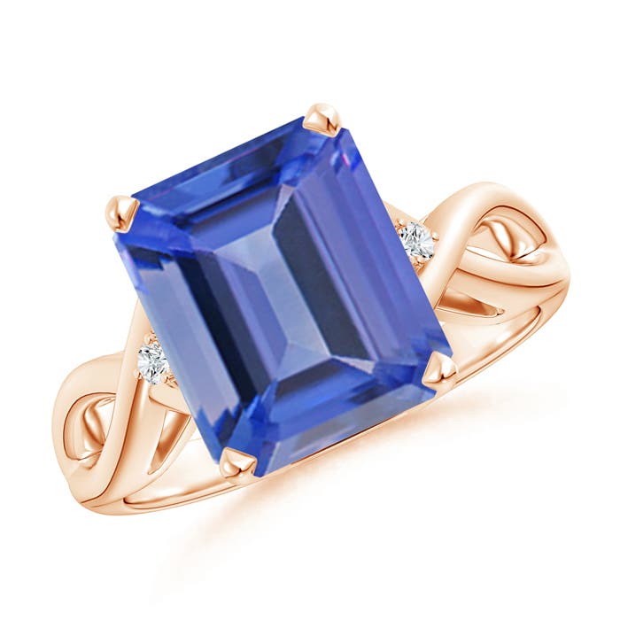 AA - Tanzanite / 5.43 CT / 14 KT Rose Gold