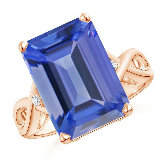 AA - Tanzanite / 7.03 CT / 14 KT Rose Gold