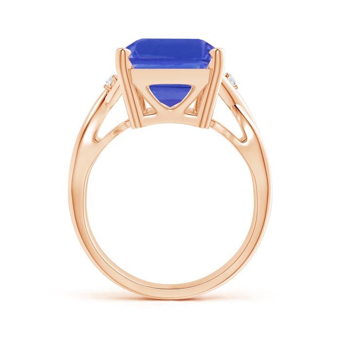 AAA - Tanzanite / 7.03 CT / 14 KT Rose Gold