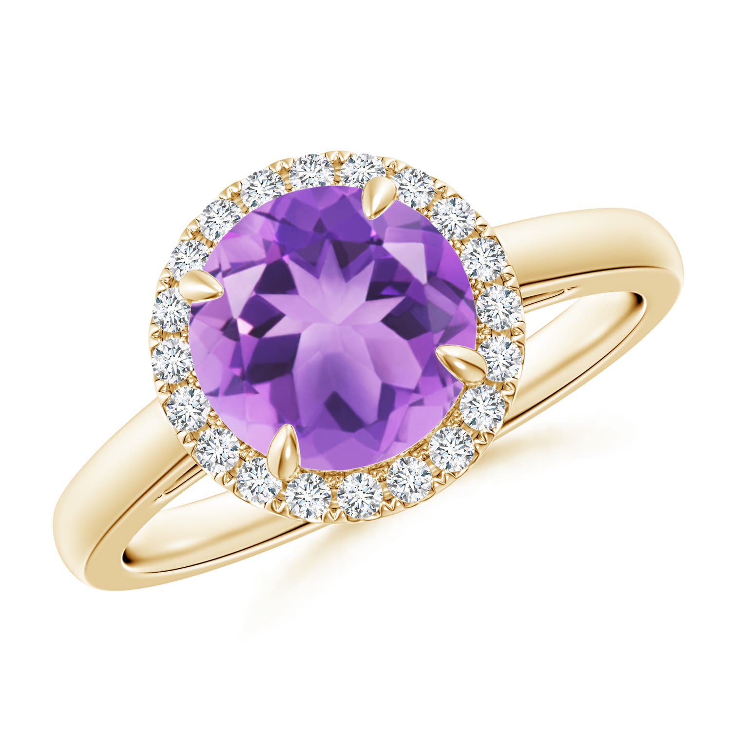 A - Amethyst / 1.86 CT / 14 KT Yellow Gold