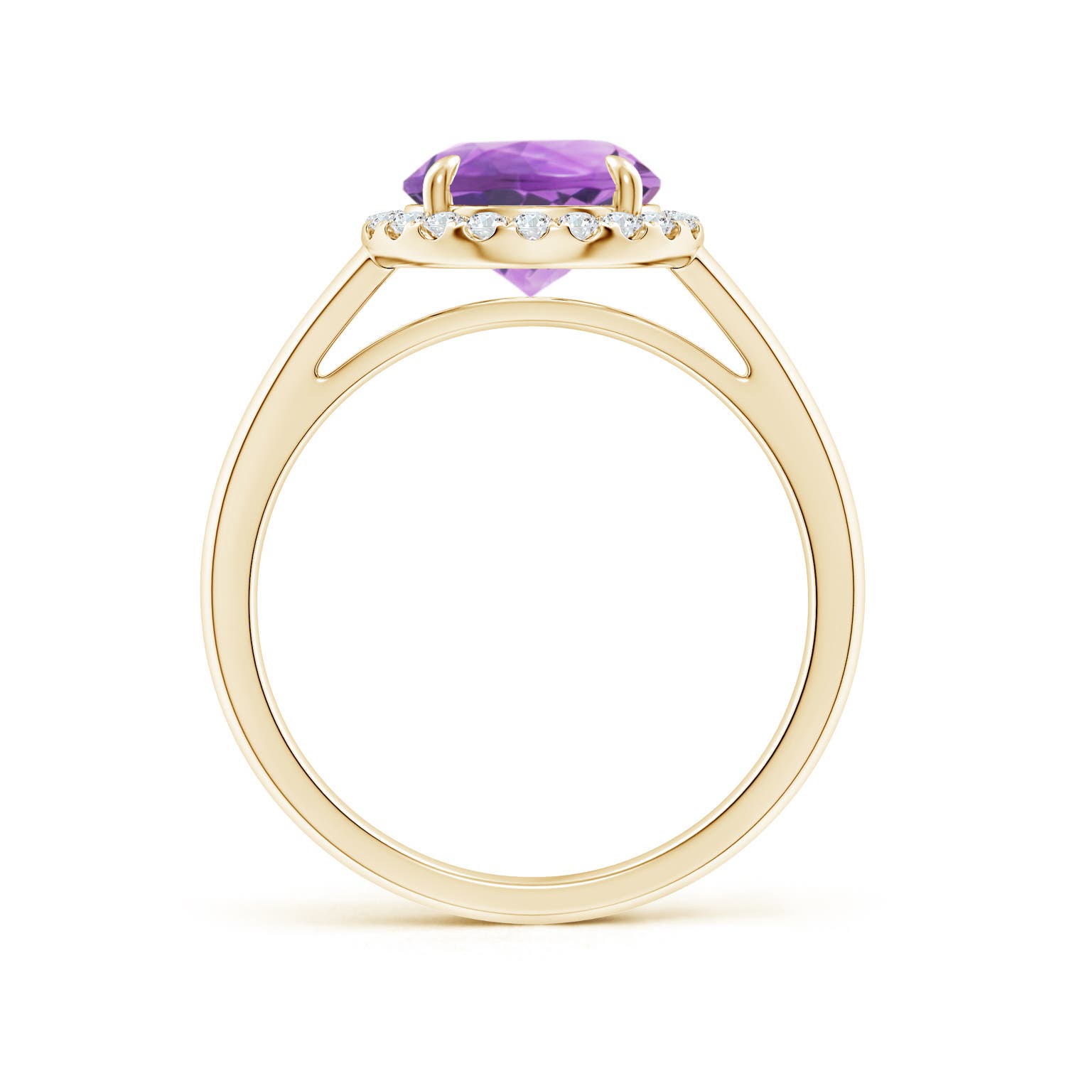 A - Amethyst / 1.86 CT / 14 KT Yellow Gold