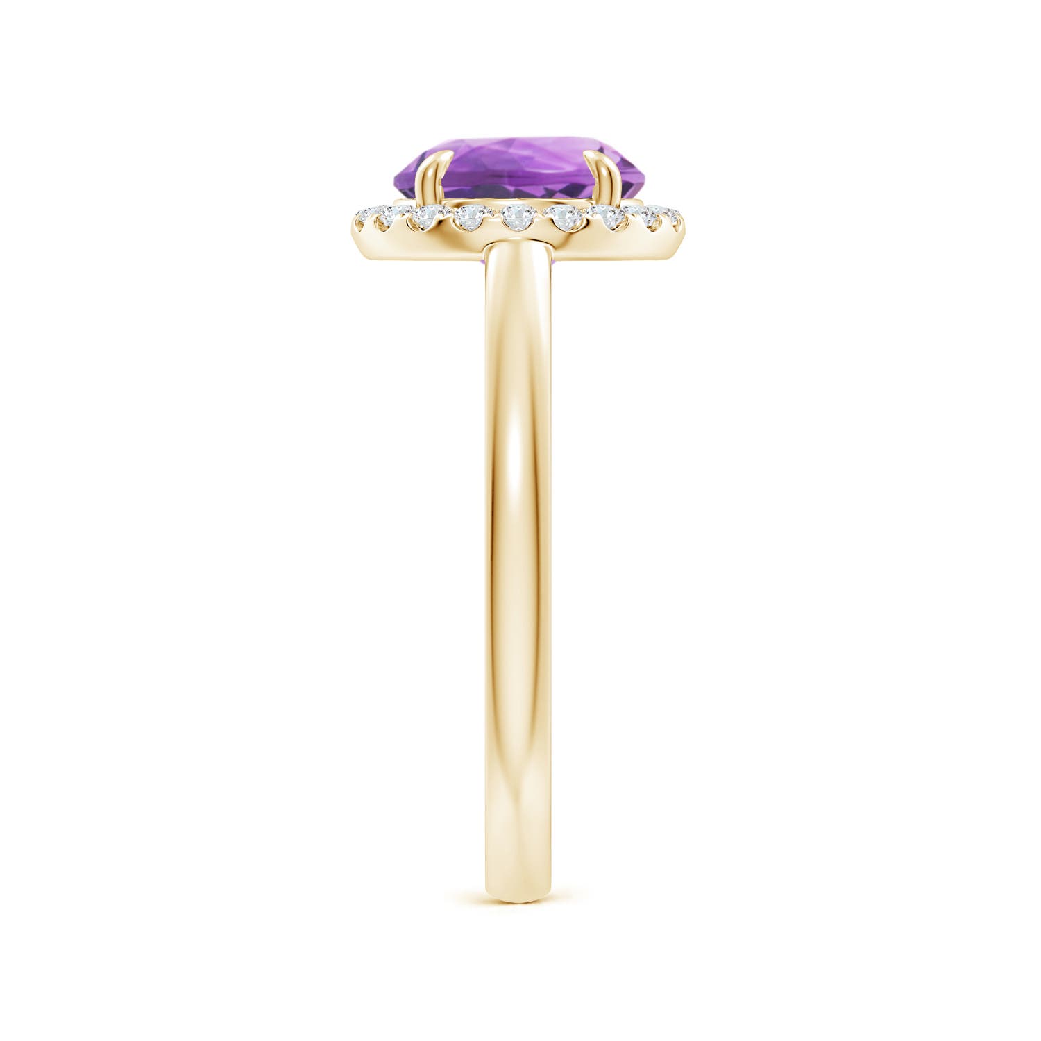 A - Amethyst / 1.86 CT / 14 KT Yellow Gold