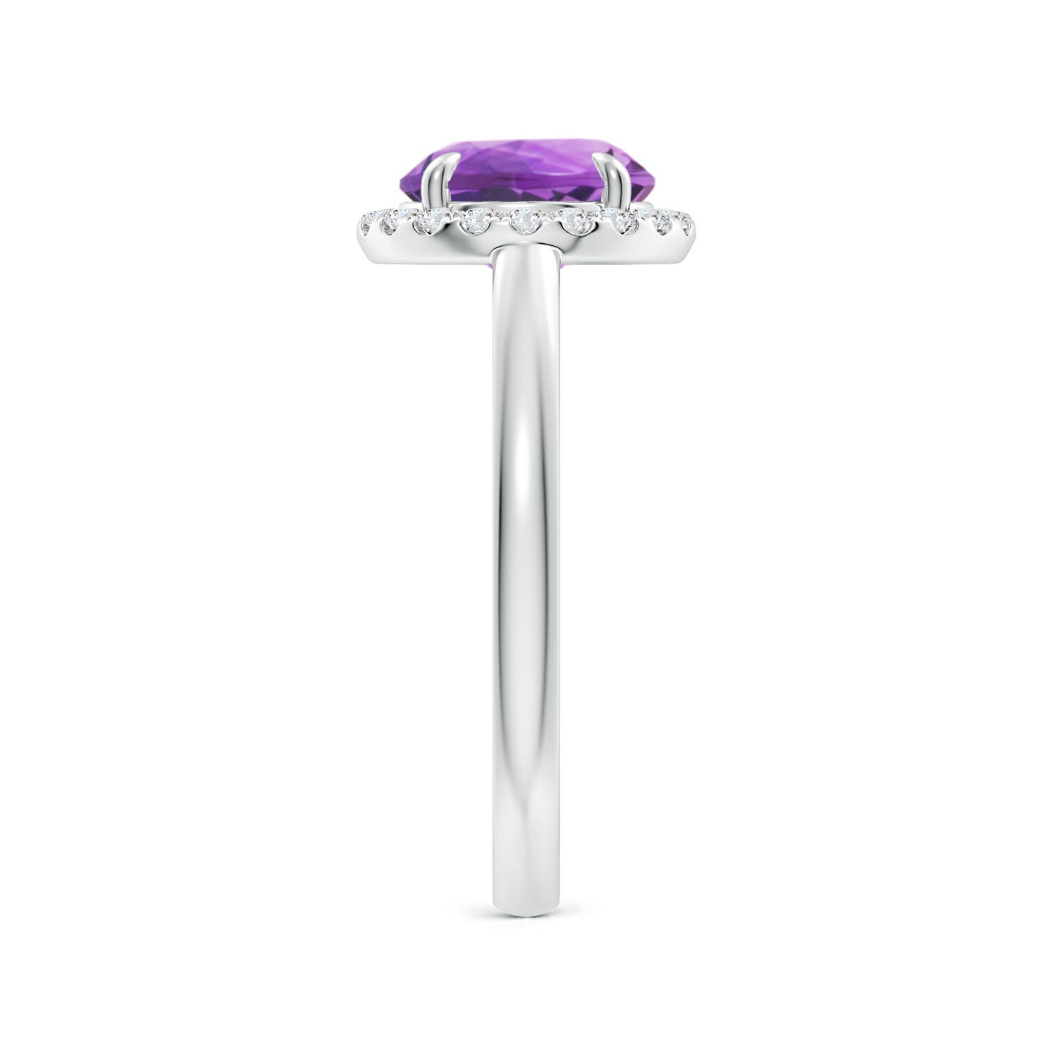 AA - Amethyst / 1.86 CT / 14 KT White Gold