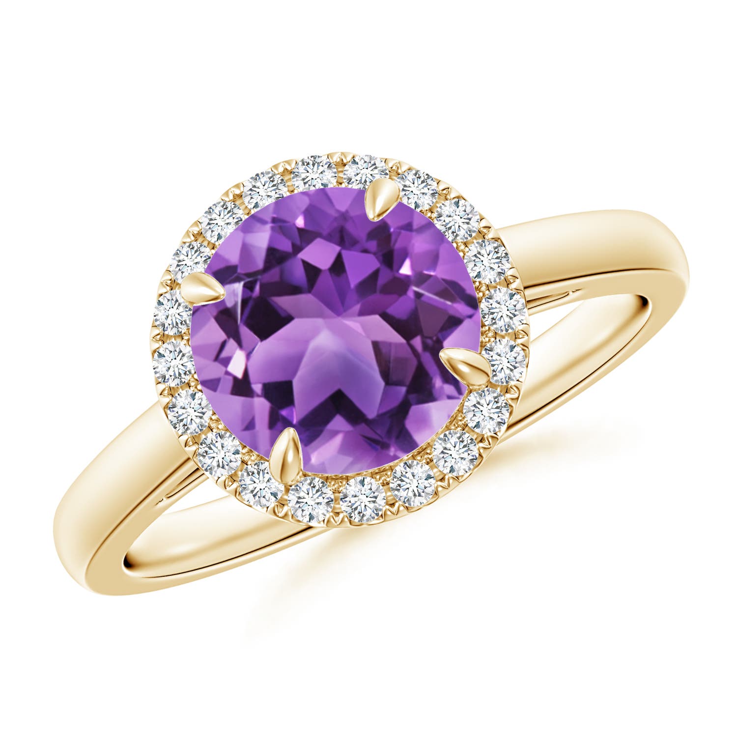 AA - Amethyst / 1.86 CT / 14 KT Yellow Gold