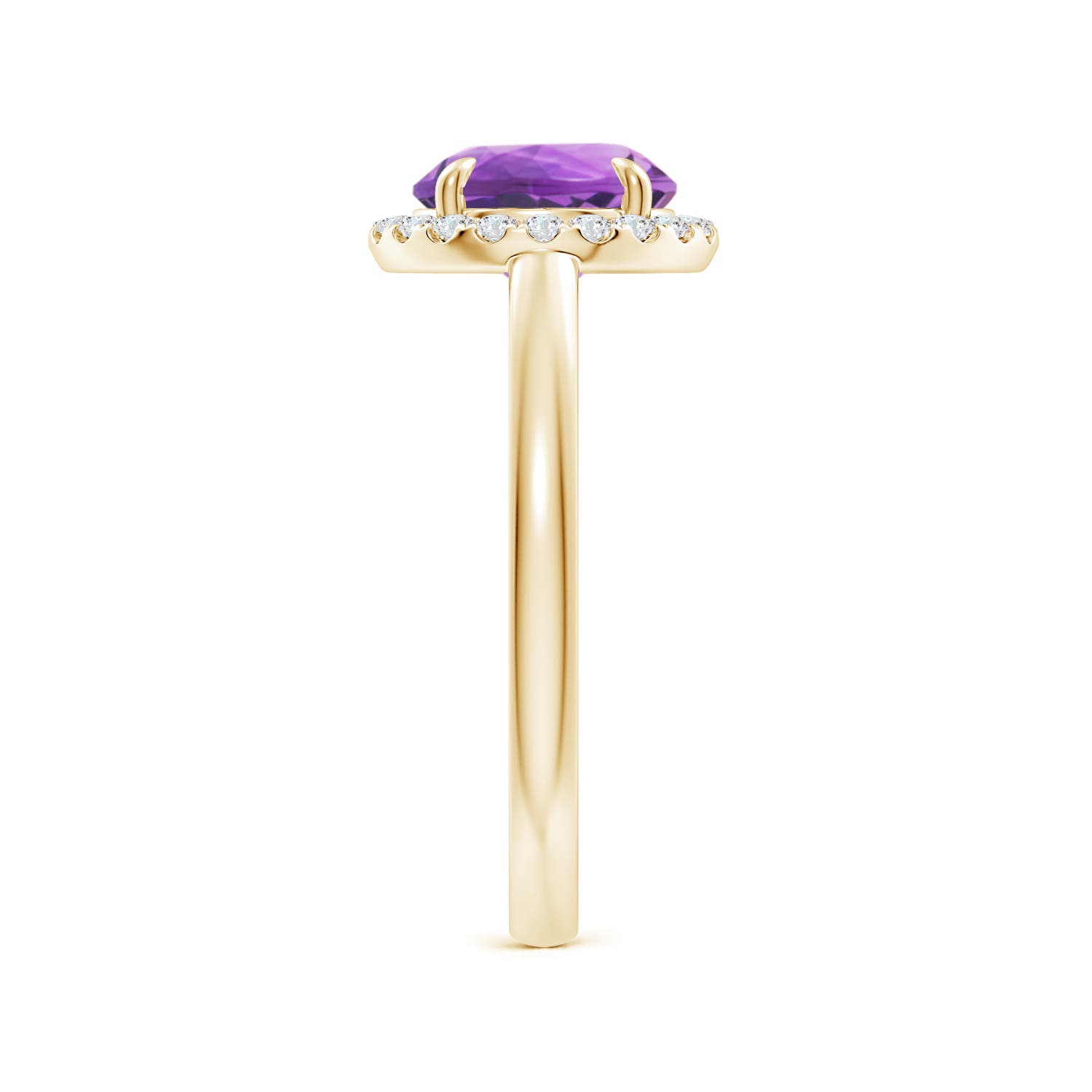 AA - Amethyst / 1.86 CT / 14 KT Yellow Gold