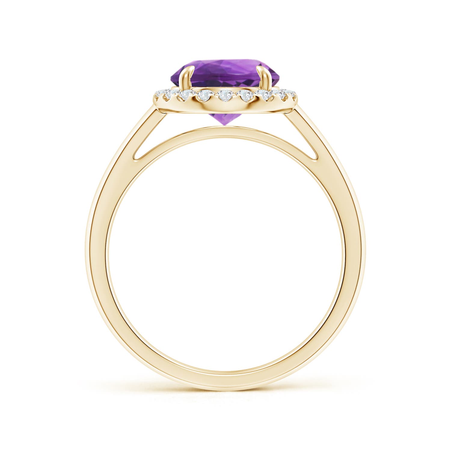 AAA - Amethyst / 1.86 CT / 14 KT Yellow Gold