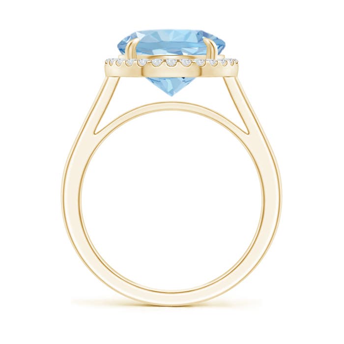 AAA - Aquamarine / 3.37 CT / 14 KT Yellow Gold