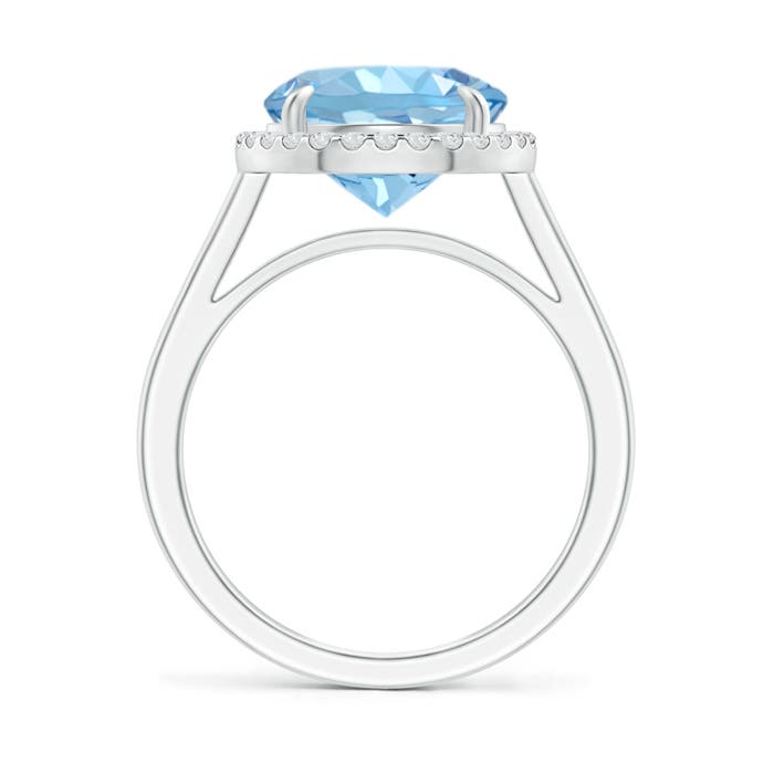 AAAA - Aquamarine / 3.37 CT / 14 KT White Gold