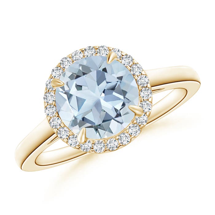 A - Aquamarine / 1.76 CT / 14 KT Yellow Gold