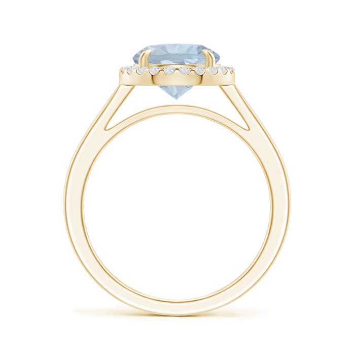 A - Aquamarine / 1.76 CT / 14 KT Yellow Gold